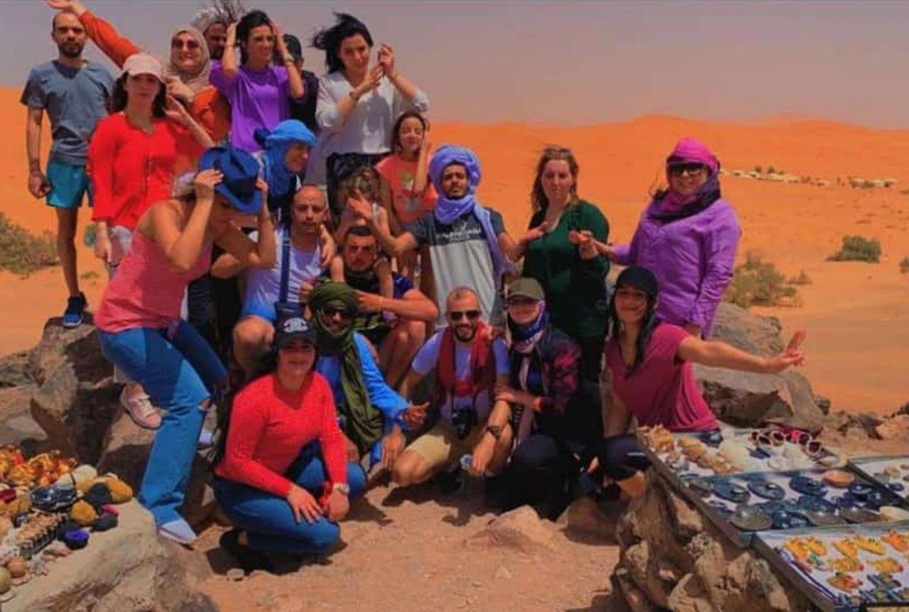 Sahara desert camp Merzouga Bagian luar foto