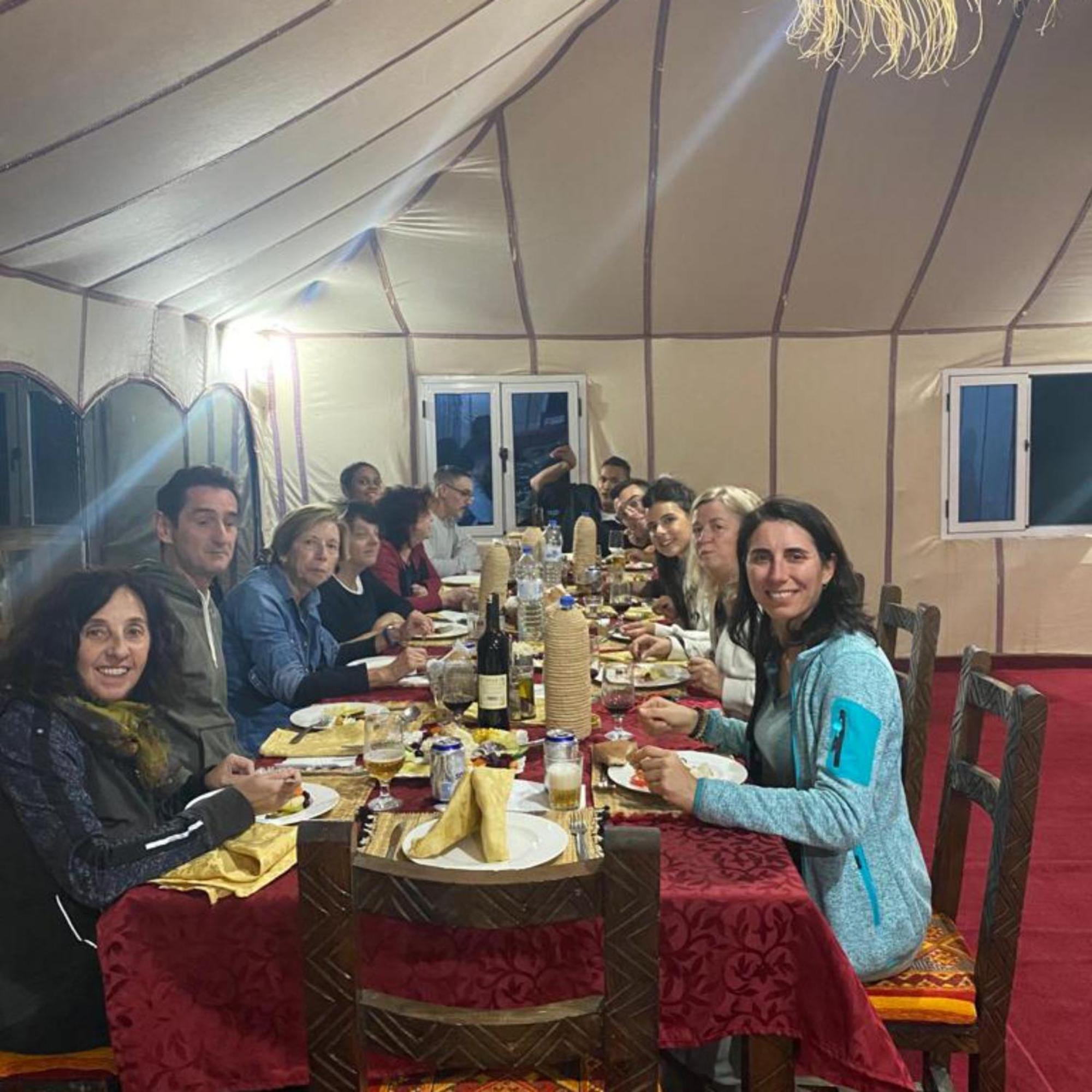Sahara desert camp Merzouga Bagian luar foto