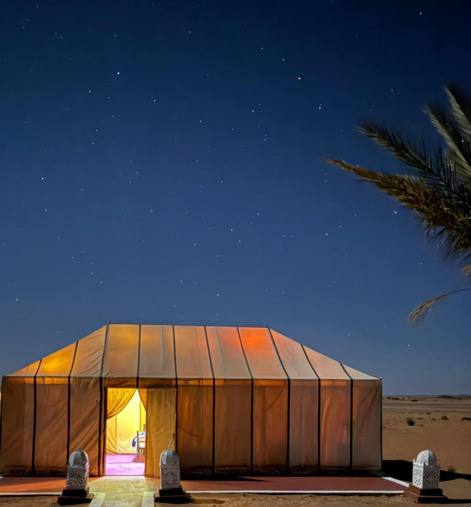 Sahara desert camp Merzouga Bagian luar foto